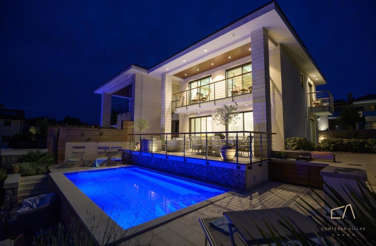 Villa Marconica Малинска Экстерьер фото