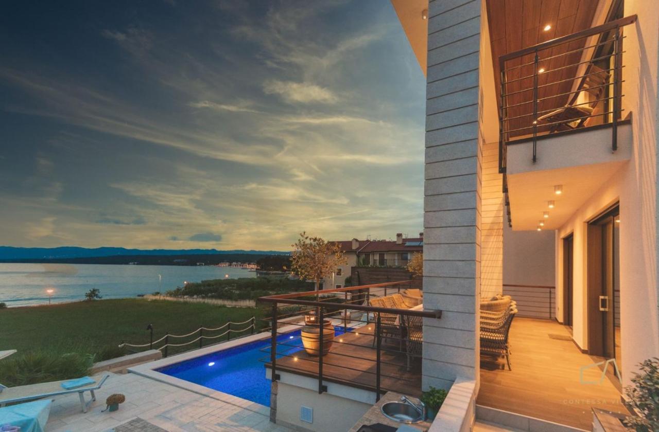 Villa Marconica Малинска Экстерьер фото